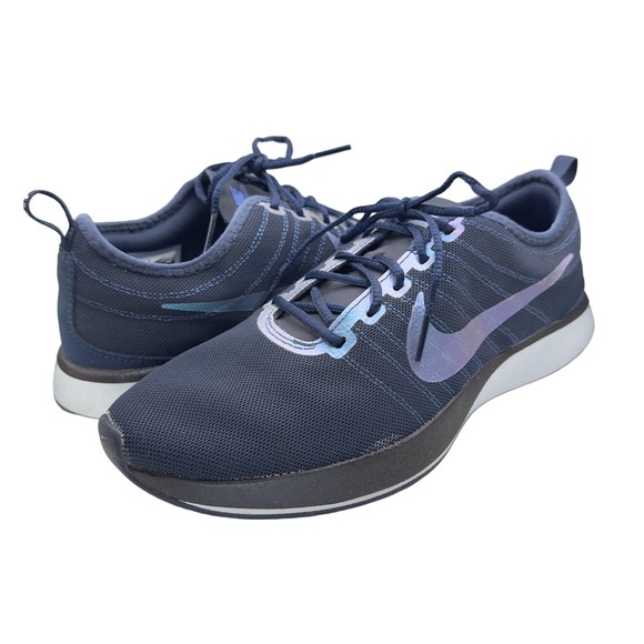 Nike Shoes - Nike | Women | Blue Dualtone Racer Mesh Running Shoes | Size 8